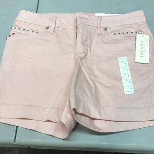 NWT - rose colored shorts